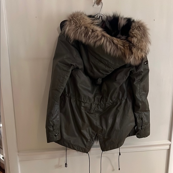 SAM 2 in 1 Multicolor Fur-Lined Hooded Jacket - Picture 5 of 8